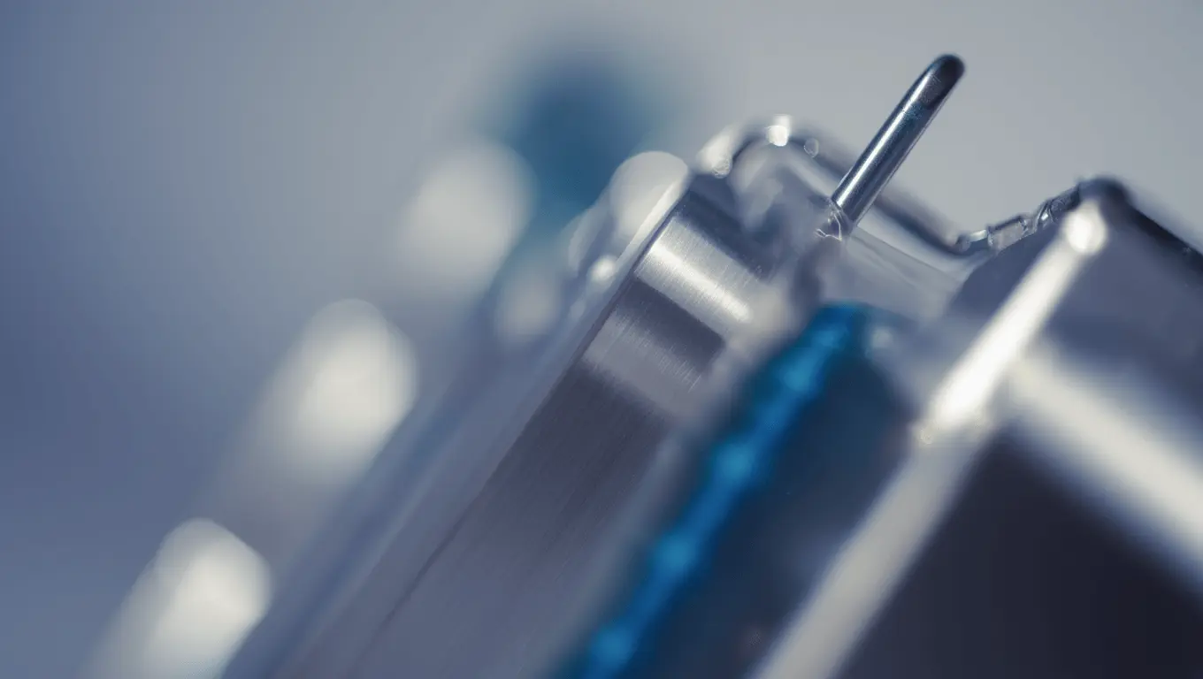 Blurred image of metal cooling solution